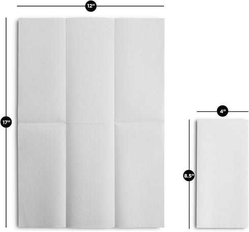 50-Pack Lintext Disposable Linen-Feel Guest Towels - 12" x 17" Cloth-Like Hand Towels - Made In USA, Soft And Absorbent Paper Napkin For Bathroom,...