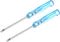 uxcell Mini Slotted Screwdriver, 2.0mm Flat Head 65mm Length for Small Appliances Repair, 2 Pcs...