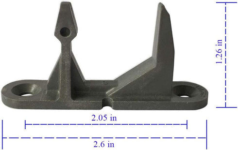 LONYE 131763302 Washer Door Striker Replacement for Frigidaire Electrolux Washer 131763340 134456602 134456640 AP4508273 PS2378364(Pack of 2)
