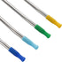 Ice Tea Spoons Long Stainless Steel Spoon Straw Bar Spoons Handle with Straw for Mixing Stirring Drinking...