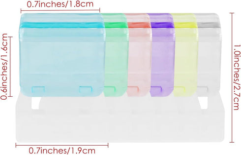 SHIDOW Carl Slide Clip, Paper Clip, Bag Clip, Colorful Plastics Medium Binder Clips for Office (30Pcs)...