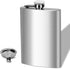 8 Oz Flask for Men, Leakproof Stainless Steel Flask with Funnel, Ideal for Camping and Gifting...