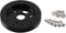 RULLINE 0.5" Steering Wheel Hub Adapter Conversion Spacer 6 Hole to 3 Hole Steering Wheel Adapter Boss Kit Black...