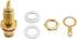 Gold Plated Female RCA Phono Panel Mount Chassis Socket Plug Jack Connector - (10 Pcs)...