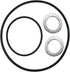 Oil Filter Change Kit Fit for Honda Pioneer 1000 2016-2020 Oil Air Filter Replace 15412-MGS-D21 Oil Filter Kit with O-rings and Drain Plug Gaskets...