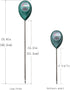 XLUX Long Probe Deep Use Soil Moisture Meter, Water Monitor Indicator Sensor, Hygrometer for Outdoor Indoor Large Pot Plants, Flower, Gardening, F...