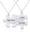 Big Sister Little Brother Necklace for 2 - Brother Sister Matching Gifts Necklaces for Sisters Brothers Christmas Birthday Gift from Brother Siste...