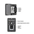 DC12V-60V/20A Motor Speed Controller, DC Motor Speed Controller, Forward/Reverse Electric Motor Speed Regulator, Suitable for DC brush motor....