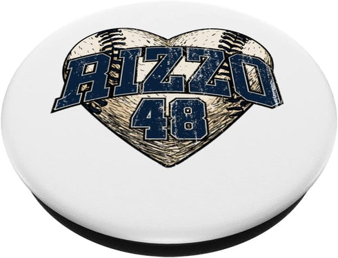 Baseball Heart Gameday Anthony Rizzo New York MLBPA PopSockets Swappable PopGrip...