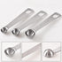 Newk 6 PCS Measuring Spoons, Stainless Steel Metal Kitchen Measuring Tools Set for Dry and Liquid Ingredients-1/8 tsp, 1/4 tsp, 1/2 tsp, 1 tsp, 1/...