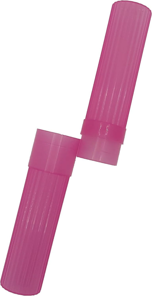 Toothbrush Holder (Pink) - Made in The USA. W/ventilation holes....