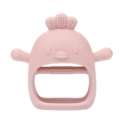 Baby Teething Toys, Soft Silicone Baby Teether Toys for 0-6 Months, Anti-Drop Hand Wrist Wearable Teether, Chew Toys for Sucking Needs, Baby Mitte...