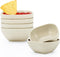 Homienly Soy Sauce Dishes,Wheat Straw Small Bowls Set of 6-4.5 OZ Small Dessert Bowls,Unbreakable Dipping Bowls,Dipping Sauce Cups,Mini Prep Bowls...