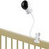 Clip Mount for Eufy Baby Monitor Camera, Flexible Gooseneck Baby Monitor Holder for Crib without Tools or Wall Damage - White...