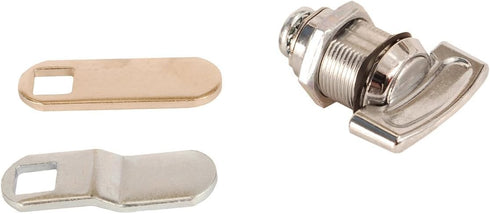 RV Designer L528, Non-Locking Compartment Lock, Thumb Turn, Weather Resistant, 1-1/8 inch, Outdoor Hardware, Beige...