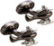 Helicopter Cufflinks for Men (Gun Metal & Silver)...