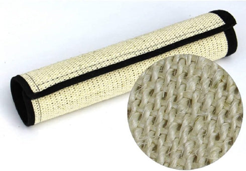 Cat Scratcher Mat Natural Sisal 2 Pack Cat Scratch Mats Sisal Thin Scratcher Mat with Velcro Protecting Furniture Sofa Chair Desk Legs 16X12 and 1...