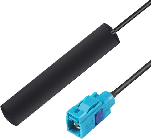 Vehicle 4G LTE Cellular Antenna WiFi Bluetooth Adhesive Mount Fakra Z Female Water Blue Connector 2.4GHz Hidden Antenna for Vehicle SUV Car Stereo...