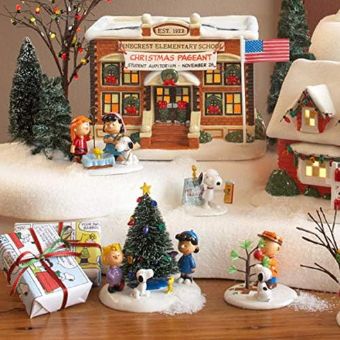 Department 56 Peanuts Charlie Brown & Snoopy The Perfect Tree Figurine | Hand-Crafted & Hand-Painted 2.76 Inch...