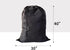Extra Large Laundry Bag 3 Pack, Black, Travel Laundry Bags with Drawstring Closure, 30"x40", for college, dorm and apartment dwellers (3PCS Black)...