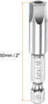 H8 Pentagon Screwdriver Bit 1/4" Hex Shank 2" Length Magnetic Security Screw Driver Power Tool...