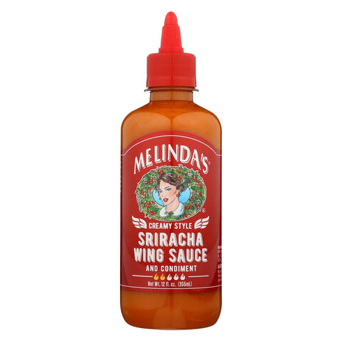 Melindas Wing Sriracha Cream Sauce, 12 Oz...