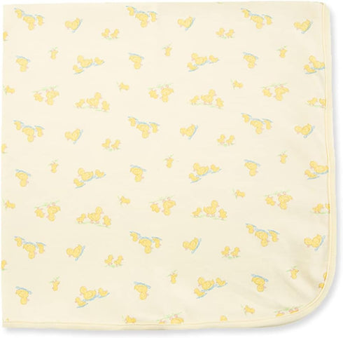 Little Me Blankets for Baby Duckies Swaddling Receiving Blankets...