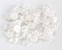 200pcs 12.5mm (1/2 inch) Flower Shape Buttonss Translucent White Resin Button for Sewing Blouse Shirt DIY Scrapbooking Pack of 200pcs...