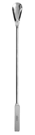 Eisco Labs - Laboratory Spoon, 9" - Stainless Steel Spatula Spoon for Science Experimentation, Spoon for Mixing Lab Ingredients, Polished - One 0....