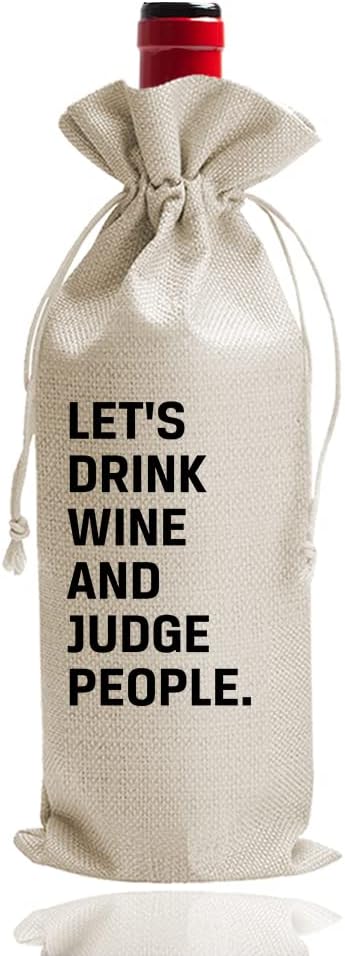 Valentine's Day Wine Bag Gift Bag for Valentine's Day, Gift Idea for Wife, Husband, Him, Her, Girlfriend, Boyfriend, Anniversary, Birthday, 1 Pcs ...