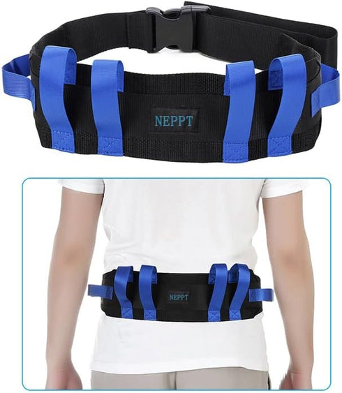 NEPPT Gait Belts Transfer Belts for Seniors Physical Therapy with Handles Safety Gait Belt for Lifting Elderly Fall Prevention Devices Medical Wal...