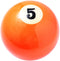 Billiard Ball Stick Shift Knob Orange 5 Gear Shift Knobs Marbling Pool Ball Shifter Lever Knob Fit Most Automatic Manual Car Tuck Transmission Veh...