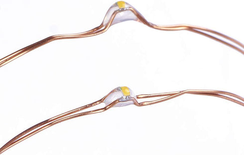 Sterno Home 66' USB-Powered LED Fairy Lights, Copper Wire...