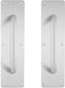 2 Pcs Stainless Steel Pull Push Door Handle Plate for Wooden Door Composite Door,200x65mm/7.8''x2.55''...