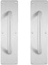 2 Pcs Stainless Steel Pull Push Door Handle Plate for Wooden Door Composite Door,200x65mm/7.8''x2.55''...
