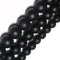 Yochus 8mm Black Matte Onyx Agates Round Loose Beads Frost Dull Polish Agat Beads for Jewelry Making...