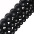 Yochus 8mm Black Matte Onyx Agates Round Loose Beads Frost Dull Polish Agat Beads for Jewelry Making...