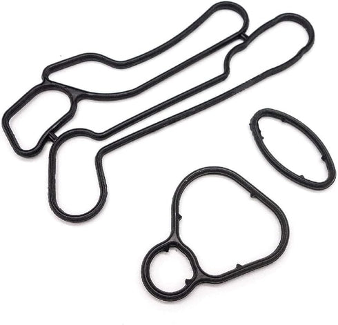 Ensun Engine Oil Cooler Gasket Seal O-Ring Compatible with Cruze Aveo Sonic 1.6L / 1.8L only - Total 15 PCS 55353331, 55354071, 926-167...