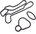 Ensun Engine Oil Cooler Gasket Seal O-Ring Compatible with Cruze Aveo Sonic 1.6L / 1.8L only - Total 15 PCS 55353331, 55354071, 926-167...