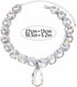 Rhinestone Choker Necklace Large Crystal Pendant Necklaces Silver Diamond Neck Chain Party Prom Pageants Fashion Chokers Jewelry for Women...