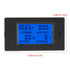 PZEM-051 LCD Display DC 6.5-100V Digital Electric Power Energy Voltage Current Meter Power Energy Battery Monitor Amperage Meter Gauge with Built-...