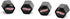 4Pcs Valve Stem Air Caps Red SS Logo Car Tire Covers Rustproof Zinc Alloy Chrome for Chevy Camaro Ford Styling Decoration Accessories(Tires Parts ...