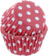 Bakery Crafts Polka Dot Baking Cups - 300-2" Cupcake Liners with White Spots, Purple, Blue, Green, Yellow, Orange, Red, Greaseproof Paper Cases fo...