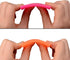 EHDIS Small Squeegee 2pcs Soft Rubber PPF Squeegee Wrapping Scraper for Curved Surfaces Vinyl Wrap Installation Tool,Vehicle Window Mirror Water W...