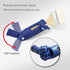 Paint Edger Brush Extender Paint Roller Extension Pole 3.6ft Gripper Paint Edger Tool for Wall Corner Painting Painting Tool Wall Detail Decoratio...