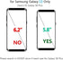 KIOMY Clear Case for Samsung Galaxy S8, Shockproof Bumper Protective Cell Phone Back Cover with Airbags Corners, TPU Silicone Flexible Cute Case S...