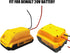 Power Wheels Battery Adapter Fit for DeWalt 20V Battery Connector with 12awg Wires 2Packs...