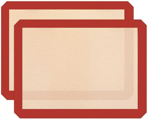 Good Dee's Silicone Baking Mats 16.5” x 11.6” - Food Safe Baking Mat for Making Macaroons, Cookies, Bread & Pastry | Non-Stick Oven Baking Mats ar...