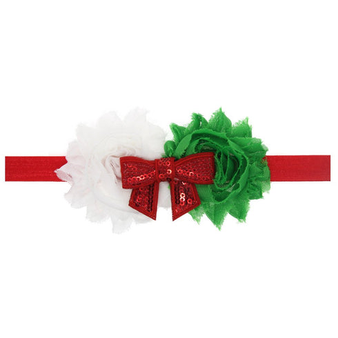 BinaryABC Christmas Headbands Hairband Hair Bows,2PCS(Random Color)...
