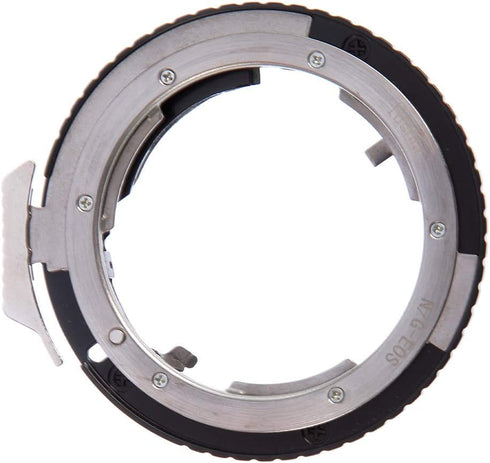 9th Gen AF Confirm Adapter for Nikon F/AI/AF-S/G Lens to Canon EOS EF EF-S Mount Camera 80D 77D 70D 60D 5D Mark II III 5D2 5D3 7D 6D 3000D 1500D 1...